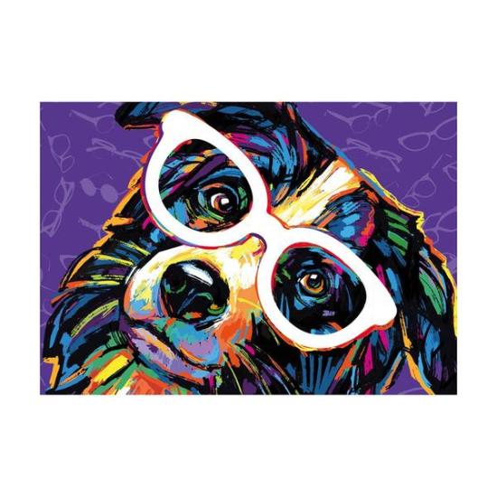 Puzzle Dino Perro con Gafas de 500 Piezas Puzzle Dino Perro con Gafas de 500 Piezas