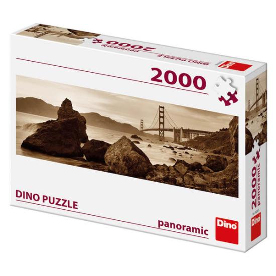 Puzzle Dino Puente Golden Gate, San Francisco de 2000 Piezas
