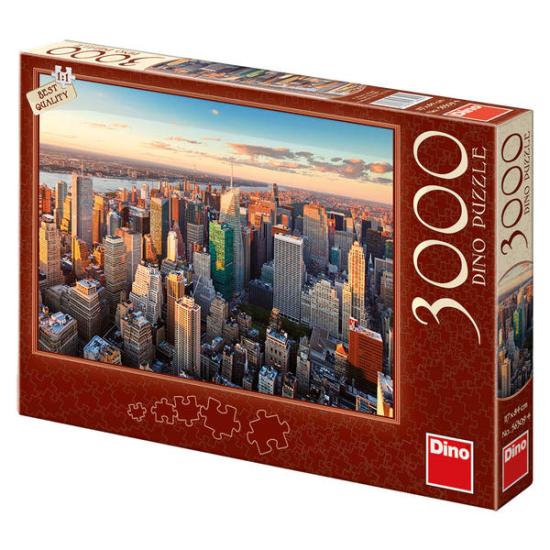 Puzzle Dino Rascacielos de Manhattan, Nueva York de 3000 Piezas