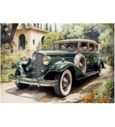 Puzzle Dino Rolls-Royce Verde de 500 Piezas