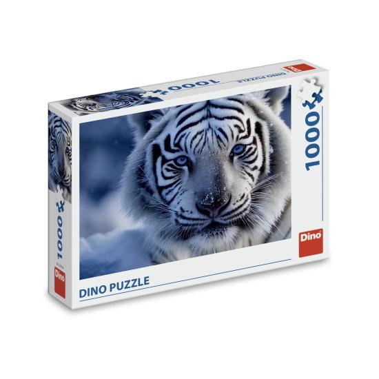 Puzzle Dino Tigre Blanco de 1000 Piezas