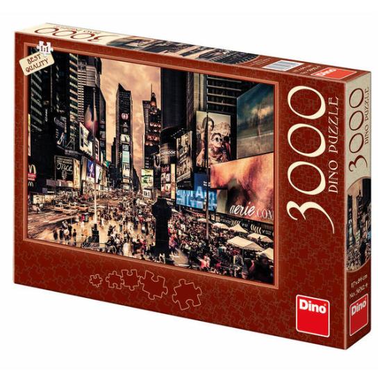 Puzzle Dino Times Square, Nueva York de 3000 Piezas