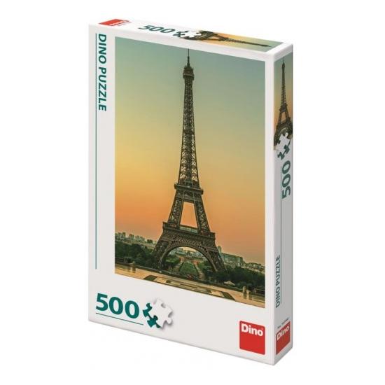 Puzzle Dino Torre Eiffel al Anochecer de 500 Piezas