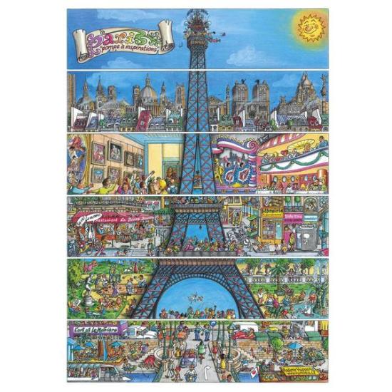 Puzzle Dino Torre Eiffel de 500 Piezas