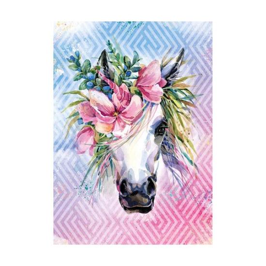 Puzzle Dino Unicornio XXL de 500 Piezas