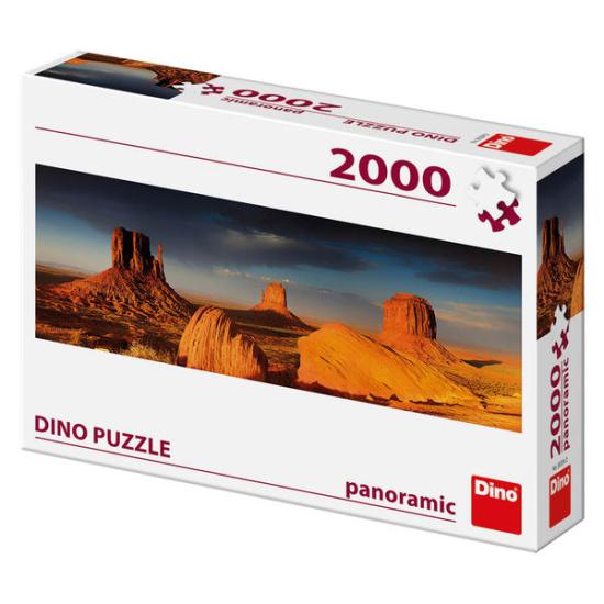 Puzzle Dino Valle de los Monumentos, EEUU de 2000 Piezas Puzzle Dino Valle de los Monumentos, EEUU de 2000 Piezas