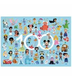 Puzzle Educa 100 Aniversario Disney de 100 Piezas