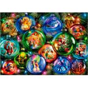Puzzle Educa Adornos de Navidad de 500 Piezas