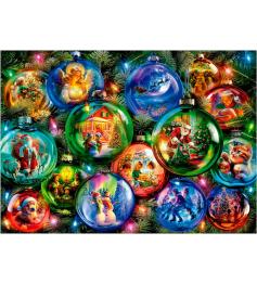 Puzzle Educa Adornos de Navidad de 500 Piezas