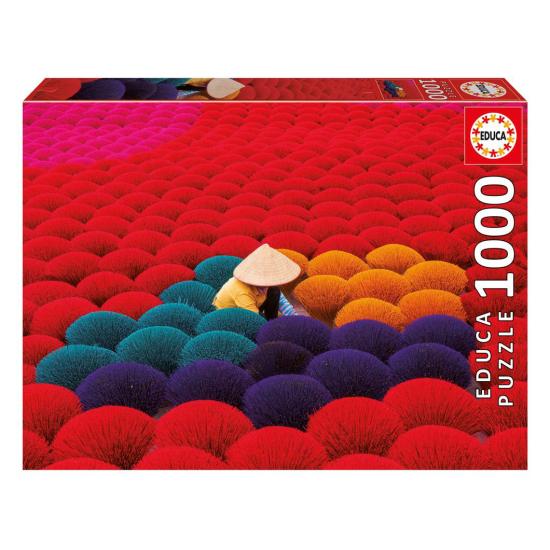 Puzzle Educa Aldea del Incienso de 1000 Piezas Puzzle Educa Aldea del Incienso de 1000 Piezas