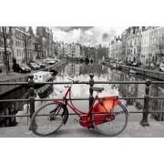 Puzzle Educa Amsterdam, La Bicicleta Roja de 3000 Piezas
