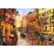 Puzzle Educa Atardecer en Venecia de 1500 Piezas