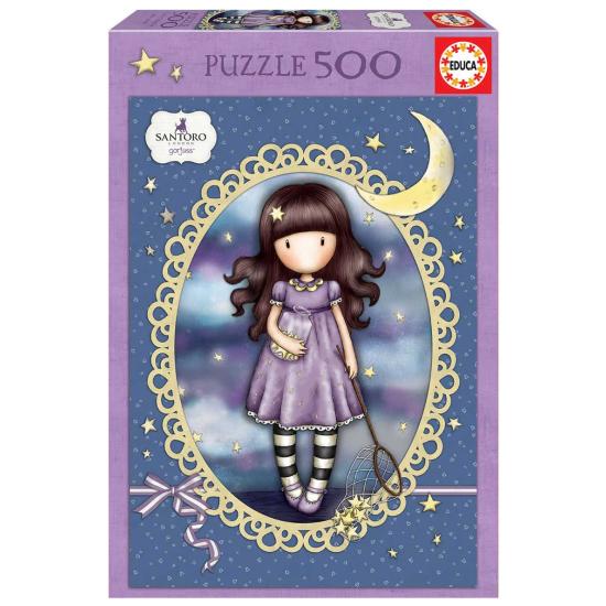 Puzzle Educa Gorjuss Atrapando Estrellas de 500 Piezas Puzzle Educa Gorjuss Atrapando Estrellas de 500 Piezas