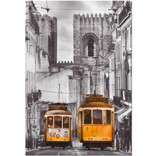 Puzzle Educa Barrio de Alfama, Lisboa de 1500 Piezas