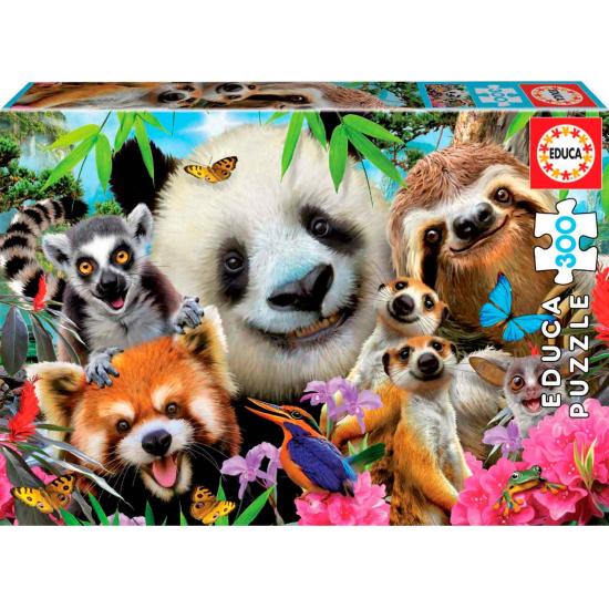 Puzzle Educa Black-Eyed Friends Selfie de 300 Piezas Puzzle Educa Black-Eyed Friends Selfie de 300 Piezas