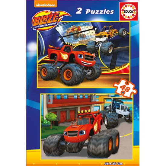 Puzzle Educa Blaze 2 x 48 Piezas