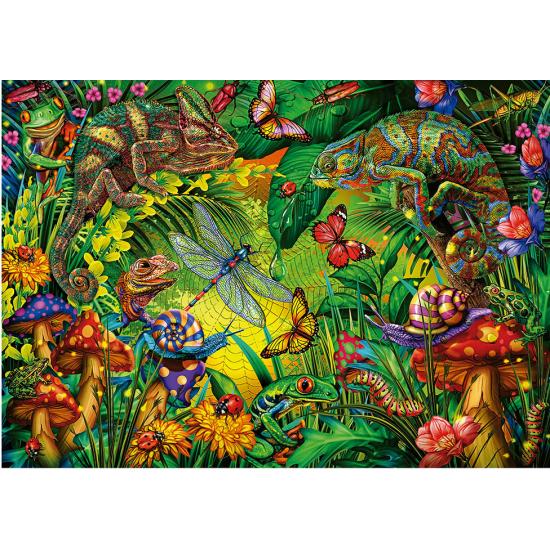 Puzzle Educa Bosque de Colores de 500 Piezas