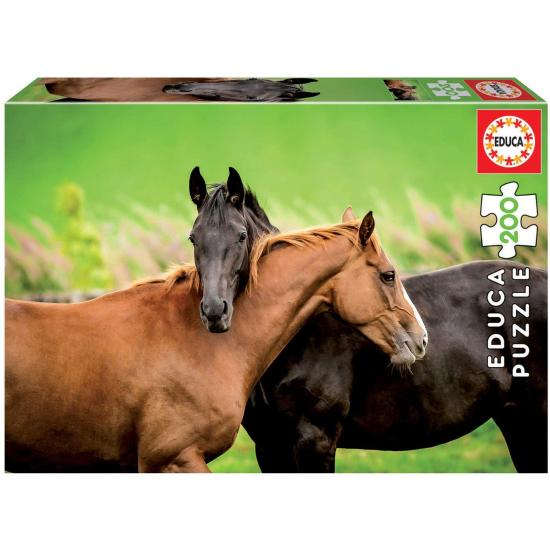 Puzzle Educa Caballos de 200 Piezas
