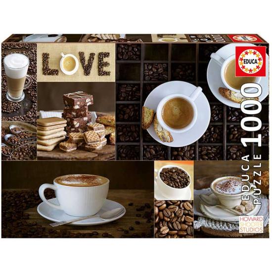 Puzzle Educa Café de 1000 Piezas