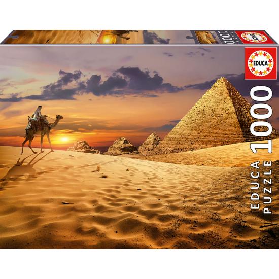 Puzzle Educa Camello en el Desierto de 1000 Piezas