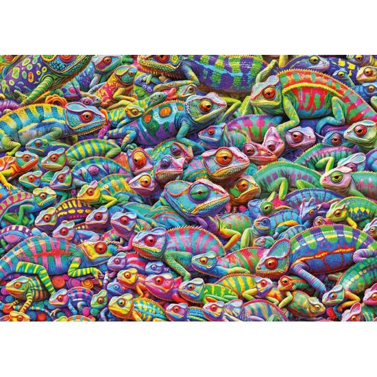 Puzzle Educa Caos Camaleónico de 1000 Piezas