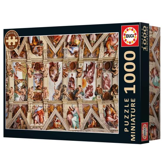 Puzzle Educa Capilla Sixtina (Piezas MINIATURA) 1000 Pzs