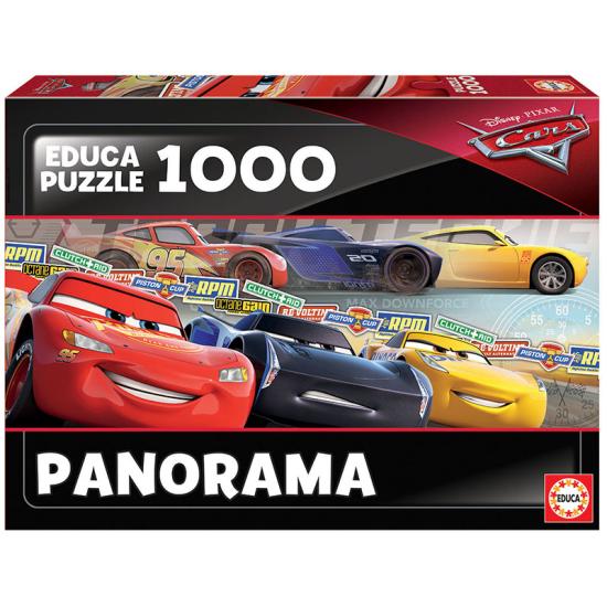 Puzzle Educa Cars Panorama de 1000 Piezas