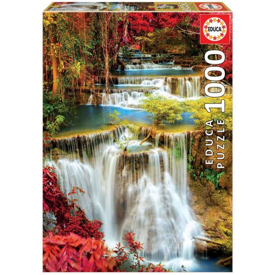 Puzzle Educa Cataratas en el Bosque 1000 Piezas