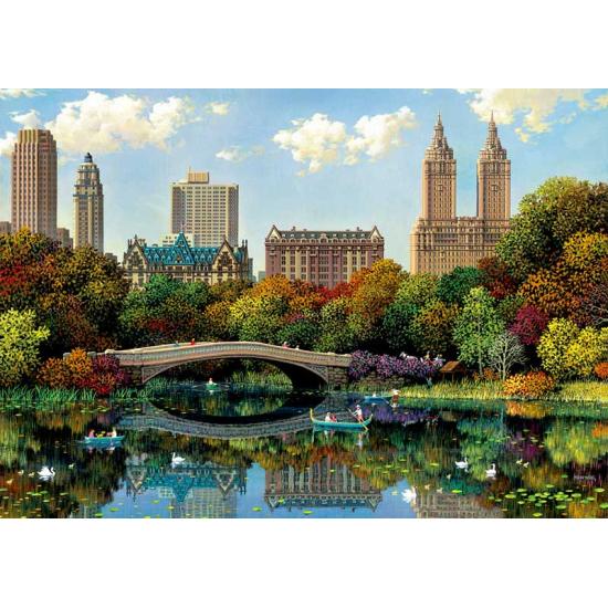 Puzzle Educa Central Park Bow Bridge de 8000 Piezas