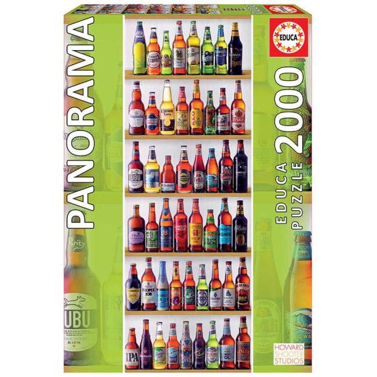 Puzzle Educa Cervezas del Mundo de 2000 Piezas