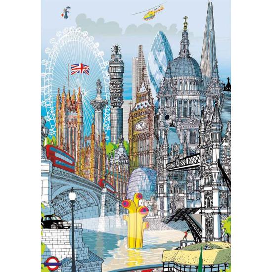 Puzzle Educa City London de 200 Piezas Puzzle Educa City London de 200 Piezas