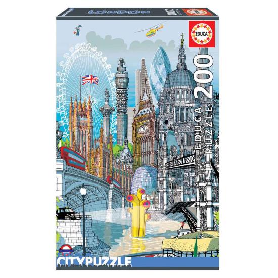Puzzle Educa City London de 200 Piezas Puzzle Educa City London de 200 Piezas