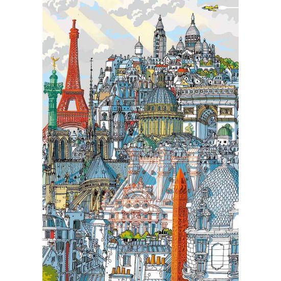 Puzzle Educa City Paris de 200 Piezas