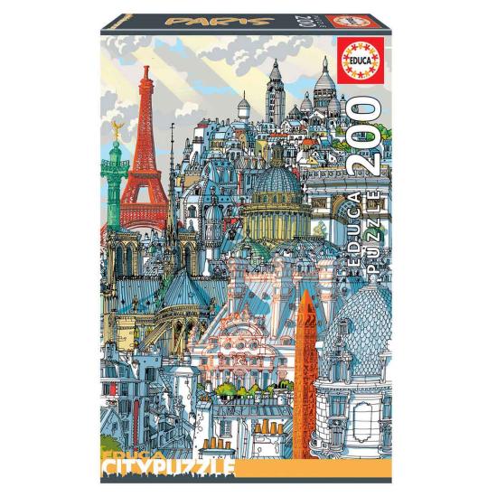 Puzzle Educa City Paris de 200 Piezas