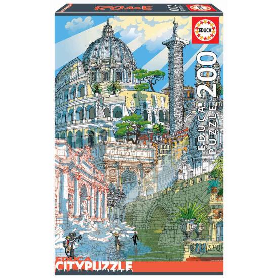 Puzzle Educa City Roma de 200 Piezas Puzzle Educa City Roma de 200 Piezas