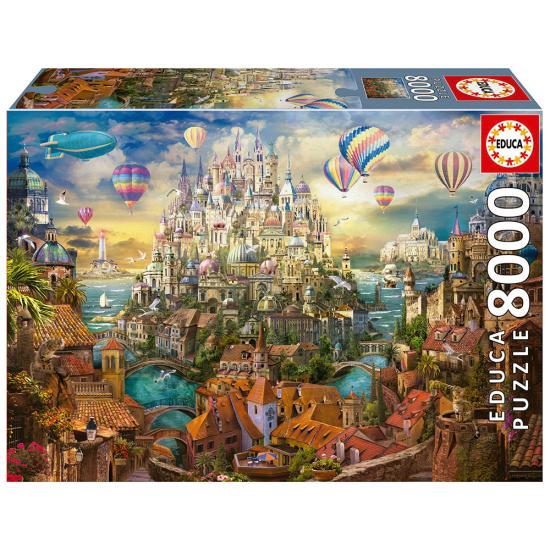 Comprar Puzzle Educa de los Sueños 8000 Piezas - Educa-19570