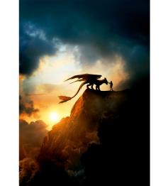 Puzzle Educa Cómo Entrenar A tu Dragón de 1000 Piezas