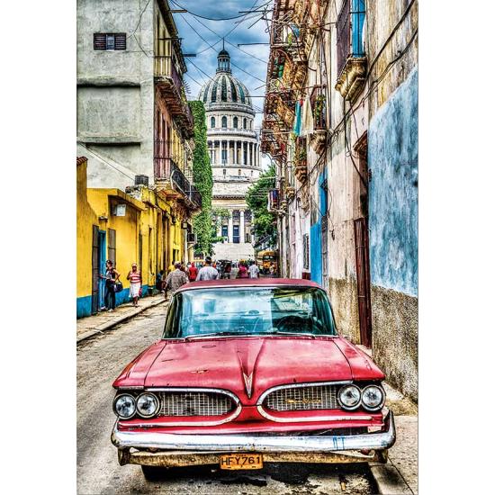 Puzzle Educa Coche en la Habana 1000 Piezas