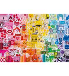 Puzzle Educa Collage de Colores de 500 Piezas