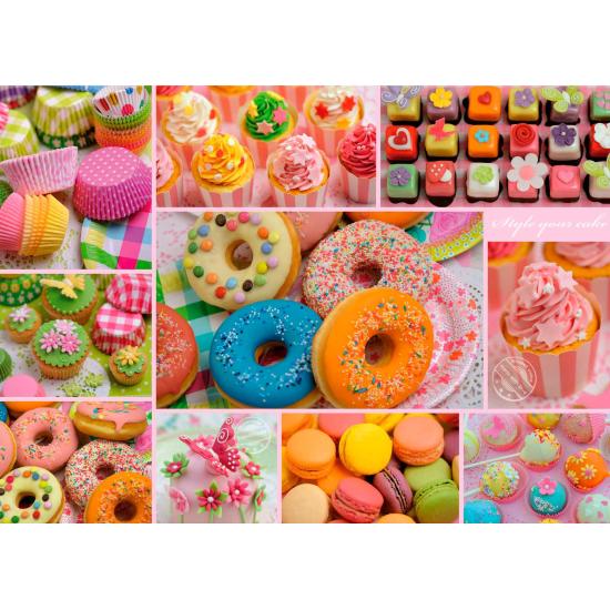 Puzzle Educa Collage de Dulces de 500 Piezas