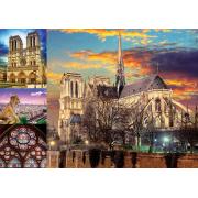 Puzzle Educa Collage de Notre Dame de 1000 Piezas