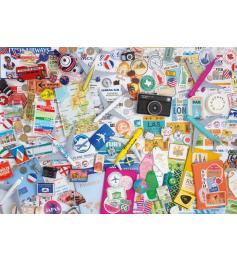 Puzzle Educa Collage de Viajes de 1000 Piezas