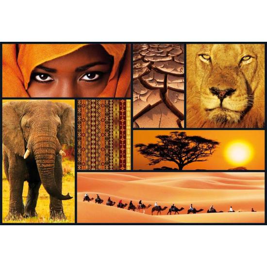 Puzzle Educa Colores de Africa de 1000 Piezas