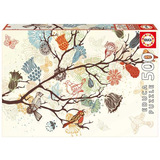 Puzzle Educa Composición Floral de 500 Piezas