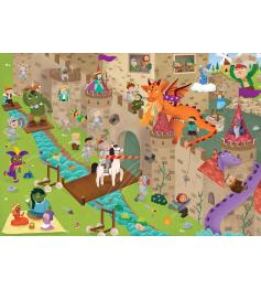 Puzzle Educa Detectives El Castillo de 50 Piezas