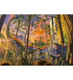 Puzzle Educa Dinosaurios Curiosos de 500 Piezas