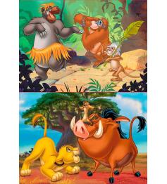 Puzzle Educa Disney Animals 2 x 20 Piezas