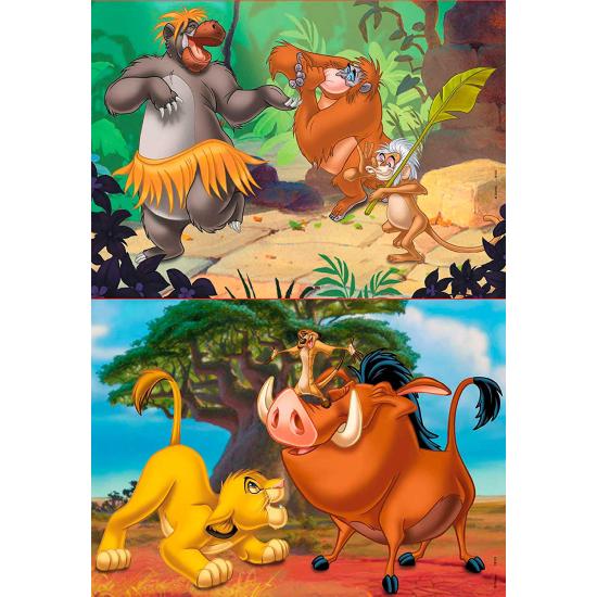 Puzzle Educa Disney Animals 2 x 20 Piezas