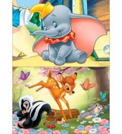 Puzzle Educa Disney Animals de 2 x 16 Piezas Madera