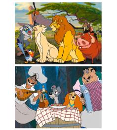 Puzzle Educa Disney Animals de 2 x 48 Piezas